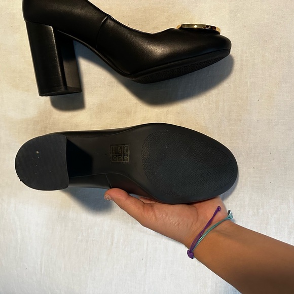 Black Designer Women's Heels - Picture 3 of 3